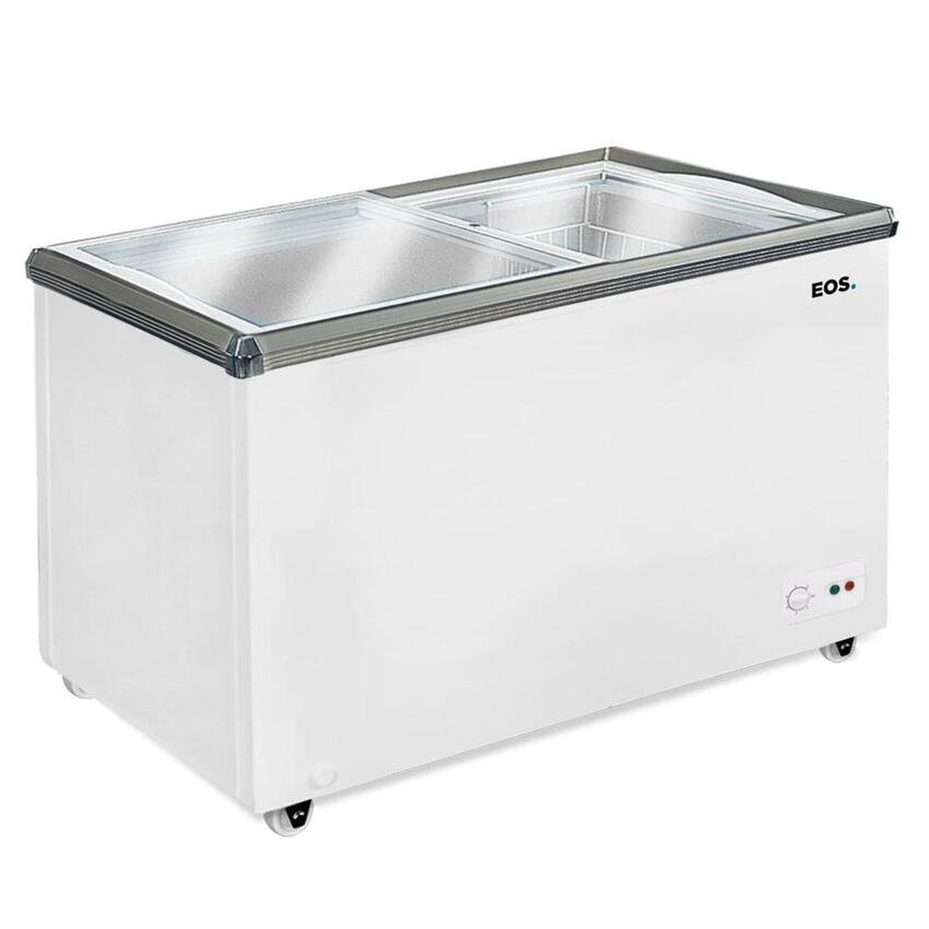 Freezer Expositor Horizontal EOS EcoGelo 320 Litros Dupla Ação