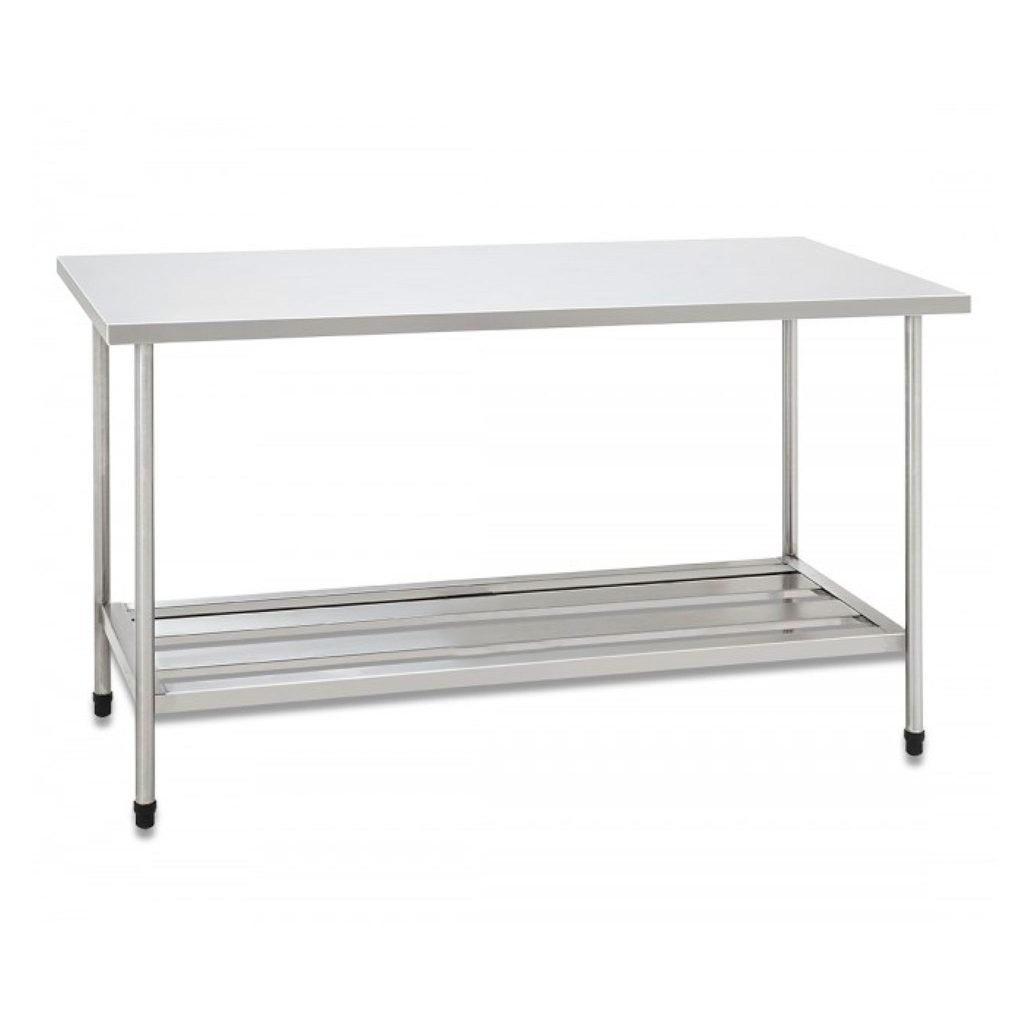 Mesa de Inox Gradeada 80cm